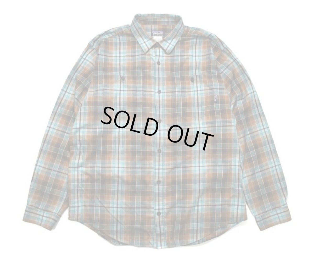 画像1: Used patagonia Organic Cotton Shirt (1)