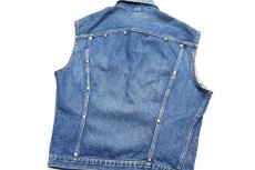 画像6: Used Studs Custom Denim Vest (6)