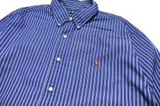画像2: Used Ralph Lauren Stripe Shirt "Classic Fit" ラルフローレン (2)