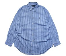 画像1: Used Ralph Lauren Stripe Shirt "Classic Fit" ラルフローレン (1)
