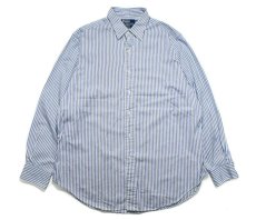 画像1: Used Ralph Lauren Stripe Shirt "Andrew" ラルフローレン (1)