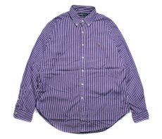 画像1: Used Ralph Lauren Stripe Shirt "Classic Fit" ラルフローレン (1)