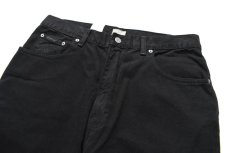 画像2: Deadstock Calvin Klein Jeans Easy Fit Denim Pants Black (2)