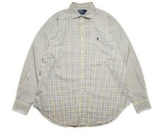 画像1: Used Ralph Lauren Plaid Pattern L/S Shirt "Stanton" ラルフローレン (1)