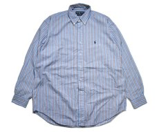 画像1: Used Ralph Lauren Stripe Shirt "Blake" ラルフローレン (1)