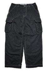 画像1: Used Gap Cargo Pants Black Over Dye (1)