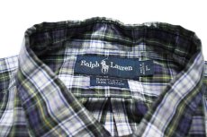 画像4: Used Ralph Lauren Plaid Pattern L/S Shirt "Bartlett" ラルフローレン (4)