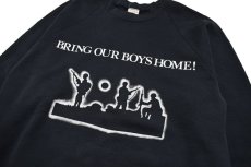 画像2: Used Raglan Sleeves Sweat Shirt "Bring Our Boys Home!" made in USA (2)