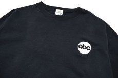 画像2: Used Crew Neck Sweat Shirt "American Broadcasting Company" (2)