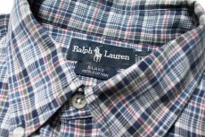 画像4: Used Ralph Lauren Plaid Pattern L/S Shirt "Blake" ラルフローレン (4)