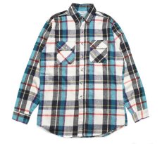 画像1: Deadstock Five Brothers Flannel Shirt made in USA (1)