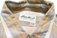 画像4: Used Eddie Bauer Plaid Pattern L/S Shirt (4)