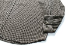 画像3: Used Eddie Bauer Plaid Pattern Band Collar L/S Shirt (3)