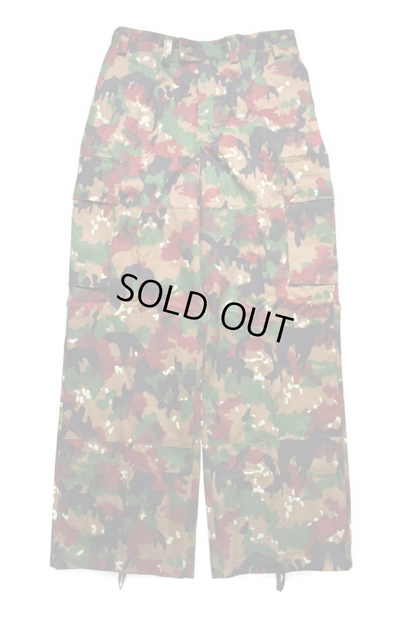 画像1: Deadstock Swiss Army M-83 Field Pants Alpenflage Camo (1)