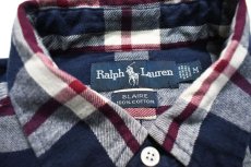 画像4: Used Ralph Lauren Flannel Shirt "Blaire" ラルフローレン (4)