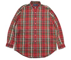画像1: Used Ralph Lauren Flannel Shirt "The Big Shirt" ラルフローレン (1)