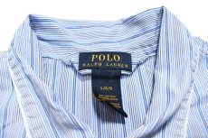 画像4: Used Polo Ralph Lauren Stripe Pajama Shirt ラルフローレン (4)