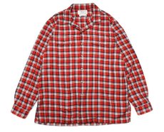 画像1: Used Polo Ralph Lauren Plaid Pattern Open Collar Shirt ラルフローレン (1)