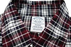 画像5: Used Brooks Brothers Plaid Pattern B/D Shirt made in USA (5)