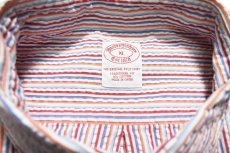 画像4: Used Brooks Brothers Seersucker Stripe B/D Shirt (4)