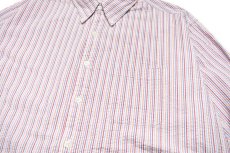 画像2: Used Brooks Brothers Seersucker Stripe B/D Shirt (2)