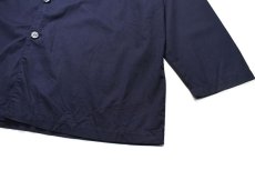 画像3: Used Polo Ralph Lauren Pajama Shirt Navy ラルフローレン (3)