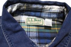 画像4: Used L.L.Bean Flannel Lined Shirt made in USA (4)