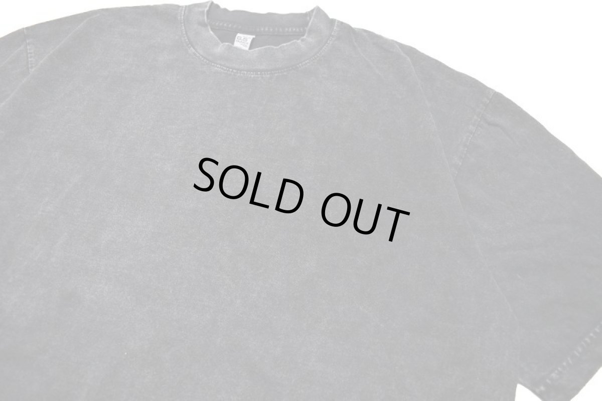 画像2: Los Angeles Apparel Mineral Wash 6.5oz S/S Tee Carbon Black ロサンゼルス アパレル (2)