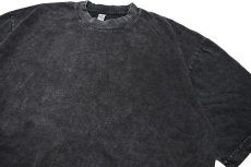 画像3: Los Angeles Apparel Mineral Wash 6.5oz S/S Tee Carbon Black ロサンゼルス アパレル (3)