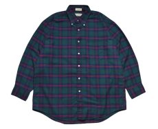 画像1: Used L.L.Bean Plaid Pattern Shirt made in USA (1)