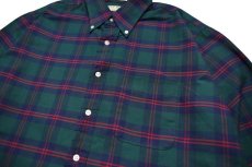 画像2: Used L.L.Bean Plaid Pattern Shirt made in USA (2)