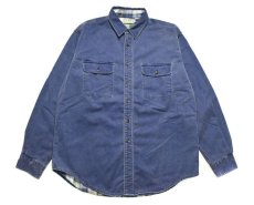 画像1: Used L.L.Bean Flannel Lined Shirt made in USA (1)