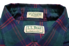 画像4: Used L.L.Bean Plaid Pattern Shirt made in USA (4)