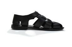 画像5: Eder Shoes 309 Orazio Sandals Black (5)