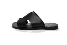 画像4: Eder Shoes 4158 Zeppa Sandals Black (4)