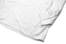 画像3: A.R.P. GABANARO™ Collection Rayon Loop Collar Shirt Off White (3)