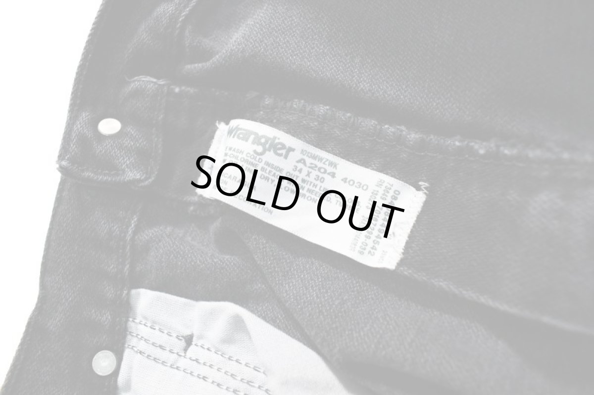 画像5: Wrangler 13MWZ Original Cowboy Cut Studded Jeans Sulfur Black ラングラー (5)