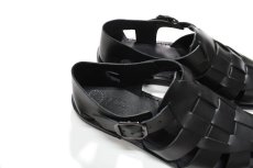 画像3: Eder Shoes 309 Orazio Sandals Black (3)