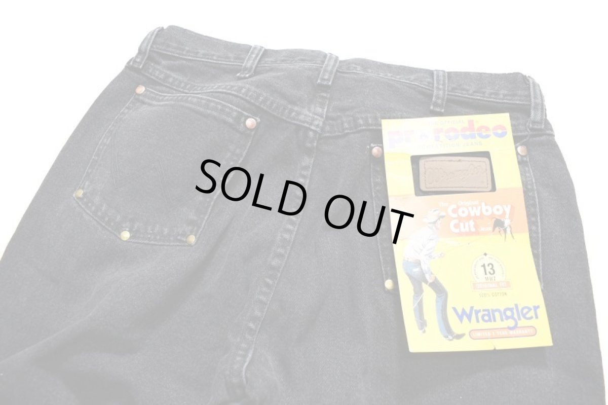 画像4: Wrangler 13MWZ Original Cowboy Cut Studded Jeans Sulfur Black ラングラー (4)