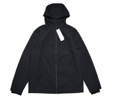 画像1: Calvin Klein Hooded Soft Shell Jacket Black カルバンクライン (1)