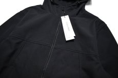 画像2: Calvin Klein Hooded Soft Shell Jacket Black カルバンクライン (2)