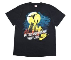 画像1: Used Nike S/S Print Tee "Air Jordan Not Every High Flying Hero Wears a Cape." made in USA ナイキ (1)