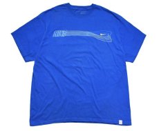 画像1: Used Nike S/S Print Tee Blue ナイキ (1)