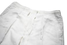 画像2: Cubavera Linen Brend Draw String Pants White キューバベラ (2)