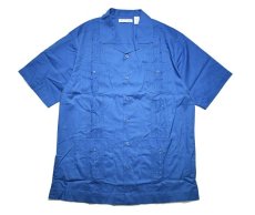 画像2: Cubavera Short Sleeve Guayabera Shirt Delft キューバベラ (2)