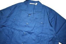 画像3: Cubavera Short Sleeve Guayabera Shirt Delft キューバベラ (3)