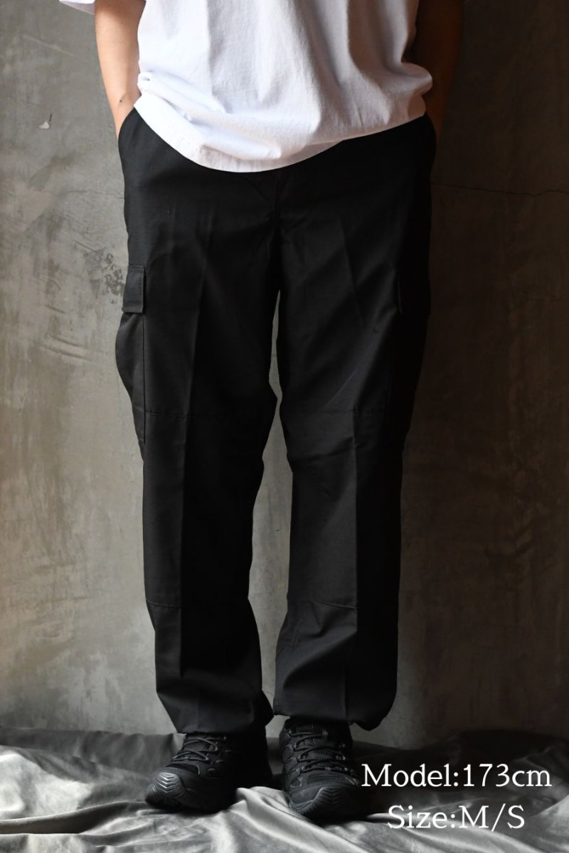 画像9: Deadstock Us Army Type BDU Trouser Black made in USA (9)