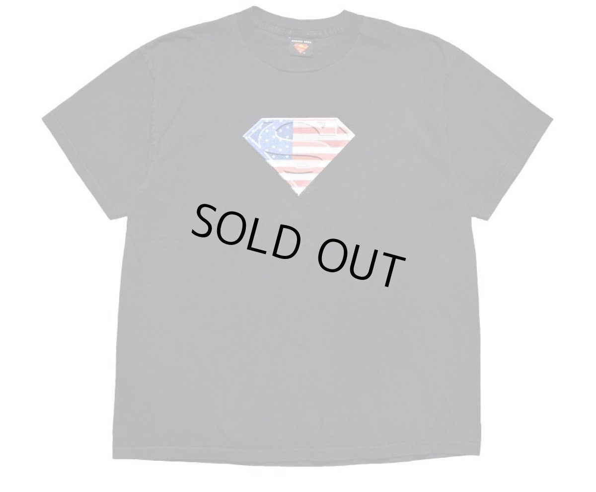 画像1: Used American Comics S/S Print Tee "Superman" made in USA (1)