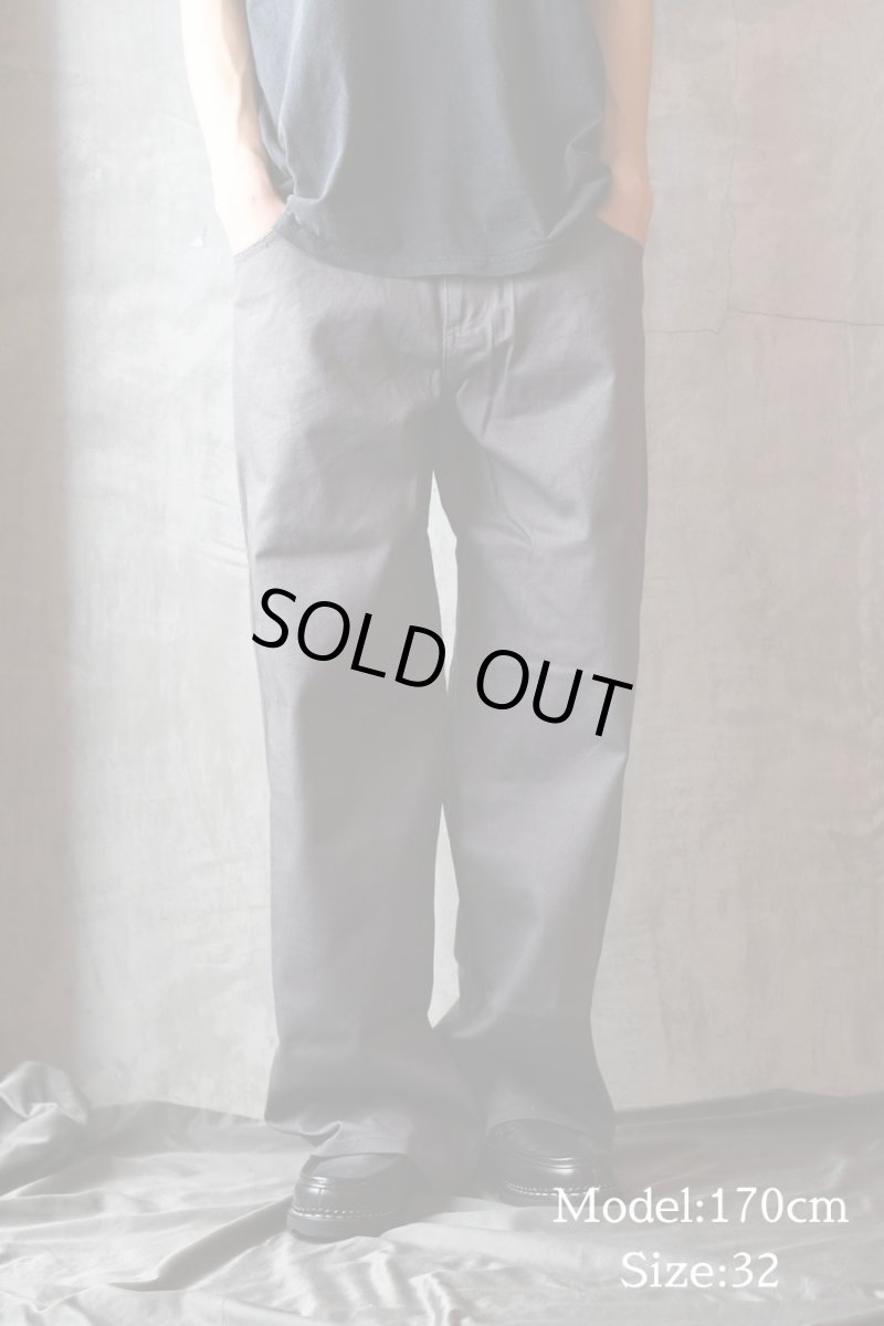 画像8: Deadstock Solo Jeans Baggy Pants Charcoal (8)