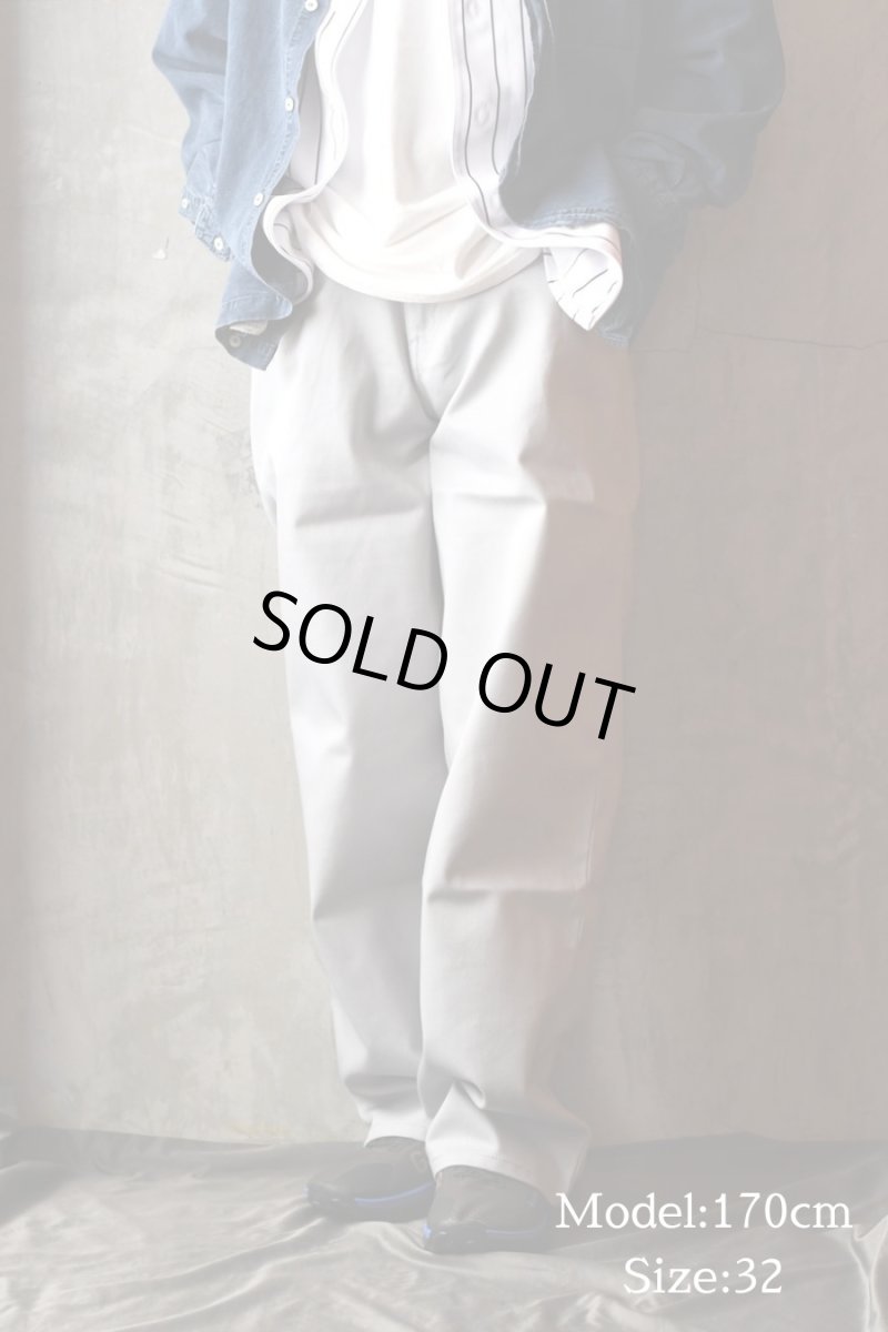画像8: Deadstock Solo Jeans Baggy Pants Grey (8)